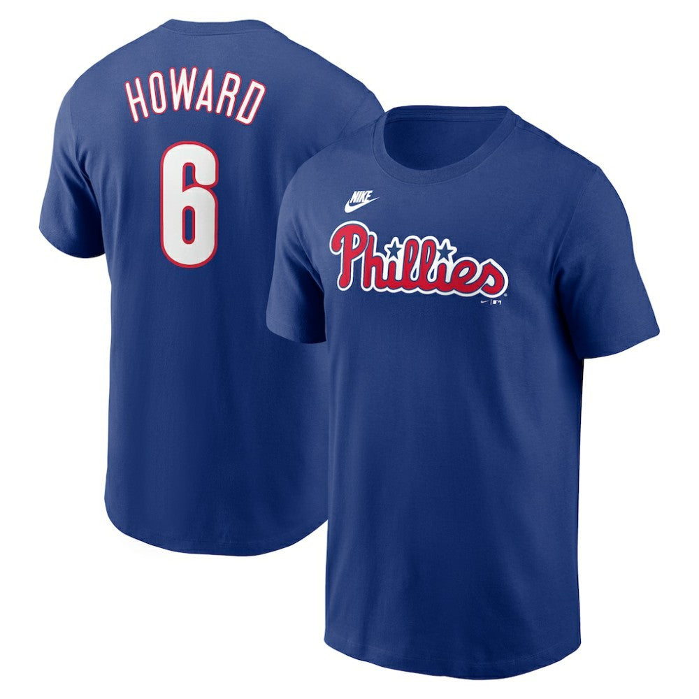 Ryan Howard Philadelphia Phillies Fuse Name & Number T-Shirt - Royal | Nike