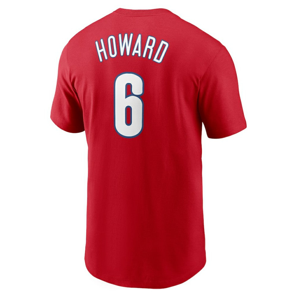 Ryan Howard Philadelphia Phillies Fuse Name & Number T-Shirt - Red | Nike