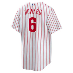 Ryan Howard Philadelphia Phillies Replica Player Jersey - White | Nike