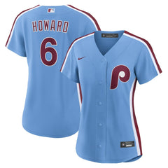 Ryan Howard Philadelphia Phillies Women's Replica Jersey - Light Blue | Nike