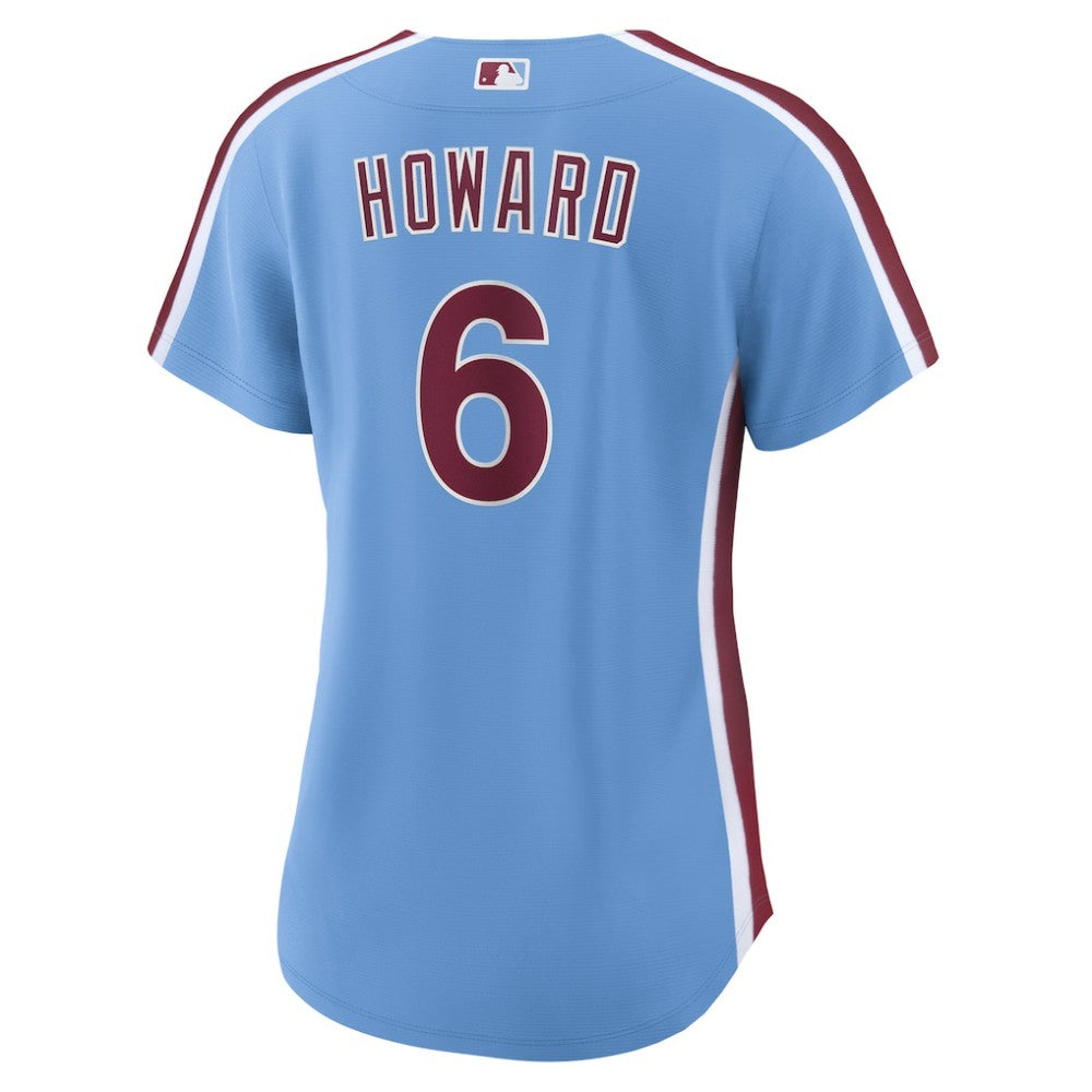 Ryan Howard Philadelphia Phillies Women's Replica Jersey - Light Blue | Nike