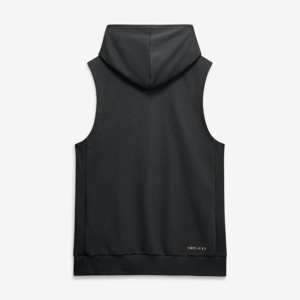Los Angeles Dodgers Authentic Collection Standard Issue Dri-FIT Sleeveless Hoodie - Black | Nike