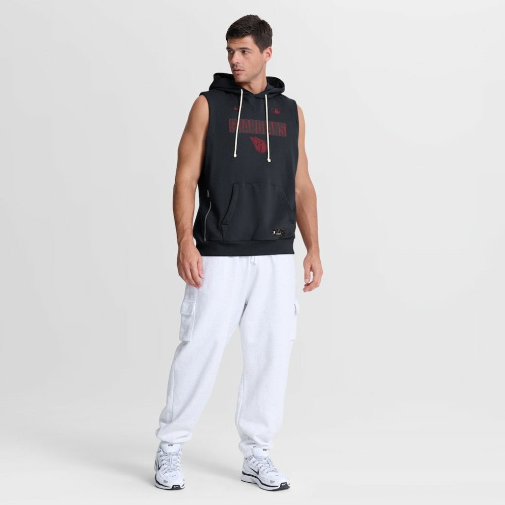 Cleveland Guardians Authentic Collection Standard Issue Dri-FIT Sleeveless Hoodie - Navy | Nike
