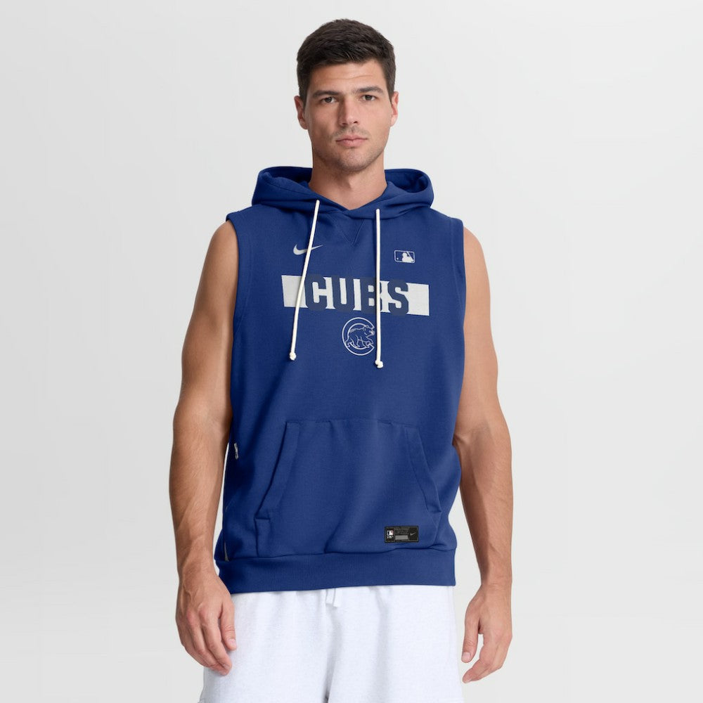 Chicago Cubs Authentic Collection Standard Issue Dri-FIT Sleeveless Hoodie - Royal | Nike