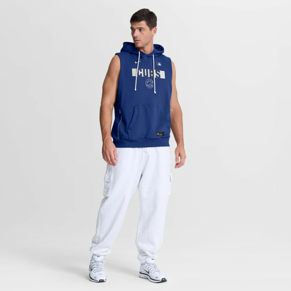 Chicago Cubs Authentic Collection Standard Issue Dri-FIT Sleeveless Hoodie - Royal | Nike