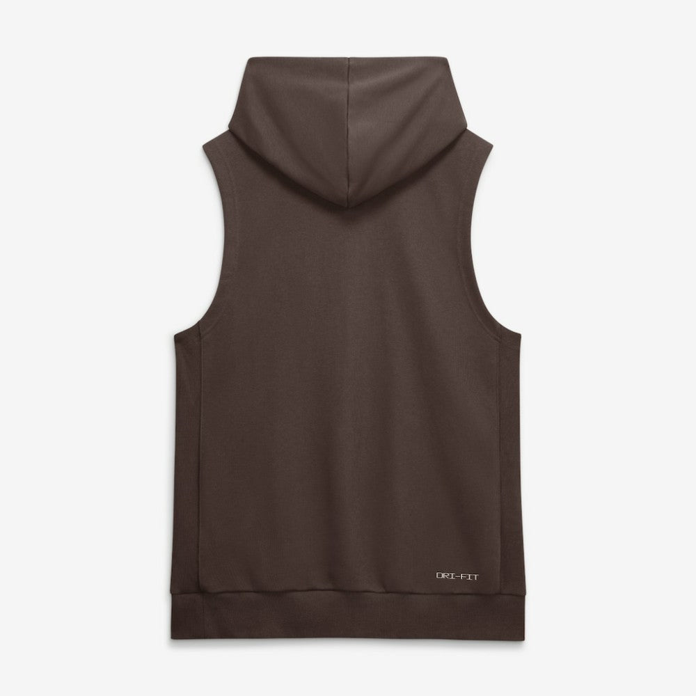 San Diego Padres Authentic Collection Standard Issue Dri-FIT Sleeveless Hoodie - Brown | Nike