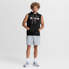 New York Mets Authentic Collection Standard Issue Dri-FIT Sleeveless Hoodie - Black | Nike