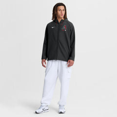 Arizona Diamondbacks Authentic Collection Raglan Therma-FIT Full-Zip Hooded Jacket - Black | Nike