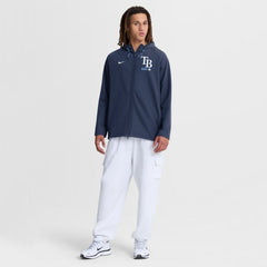 Tampa Bay Rays Authentic Collection Raglan Therma-FIT Full-Zip Hooded Jacket - Navy | Nike