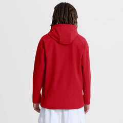 Los Angeles Angels Authentic Collection Raglan Therma-FIT Full-Zip Hooded Jacket - Red | Nike