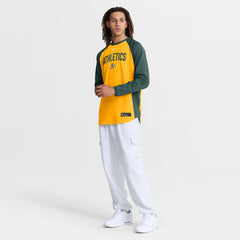 Athletics Authentic Collection Raglan Dri-FIT Sweatshirt - Gold | Nike