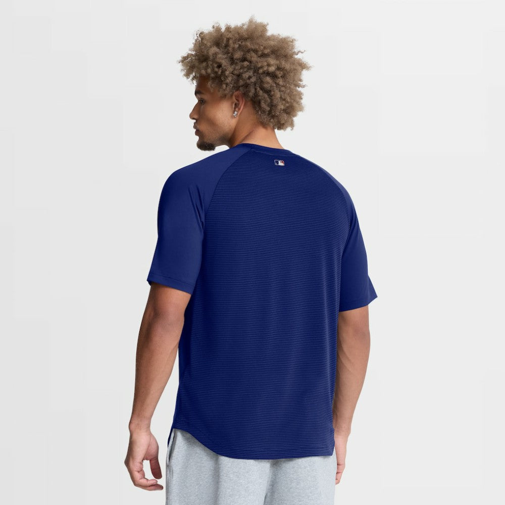 Los Angeles Dodgers Authentic Collection Batting Practice Pre-Game Raglan Dri-FIT Top - Royal | Nike