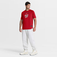 Washington Nationals Authentic Collection Batting Practice Pre-Game Raglan Dri-FIT Top - Red | Nike