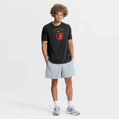 Baltimore Orioles Authentic Collection Batting Practice Pre-Game Raglan Dri-FIT Top - Black | Nike