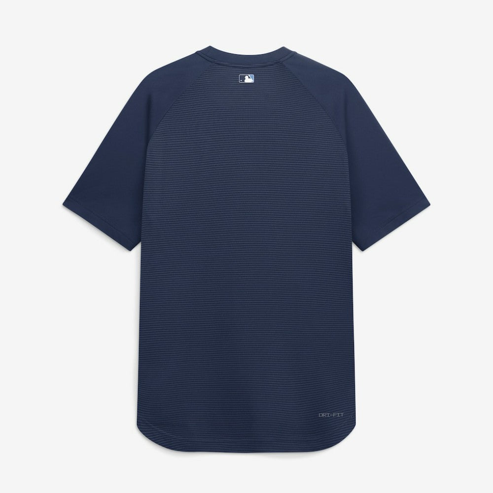 Tampa Bay Rays Authentic Collection Batting Practice Pre-Game Raglan Dri-FIT Top - Navy | Nike
