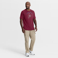 Philadelphia Phillies Authentic Collection Batting Practice Pre-Game Raglan Dri-FIT Top - Burgundy | Nike