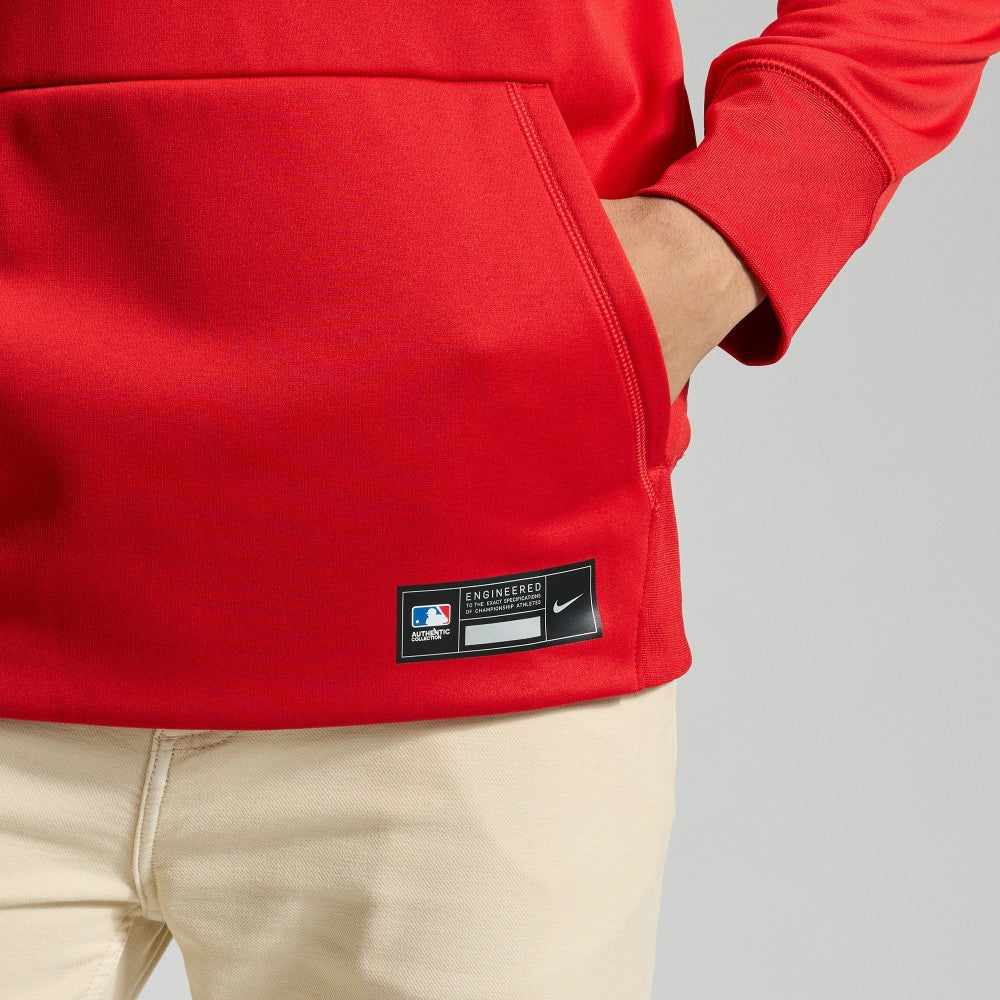 Los Angeles Angels Authentic Collection Therma-FIT Hoodie - Red | Nike