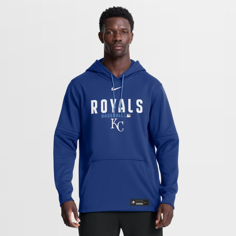 Kansas City Royals Authentic Collection Therma-FIT Hoodie - Royal | Nike