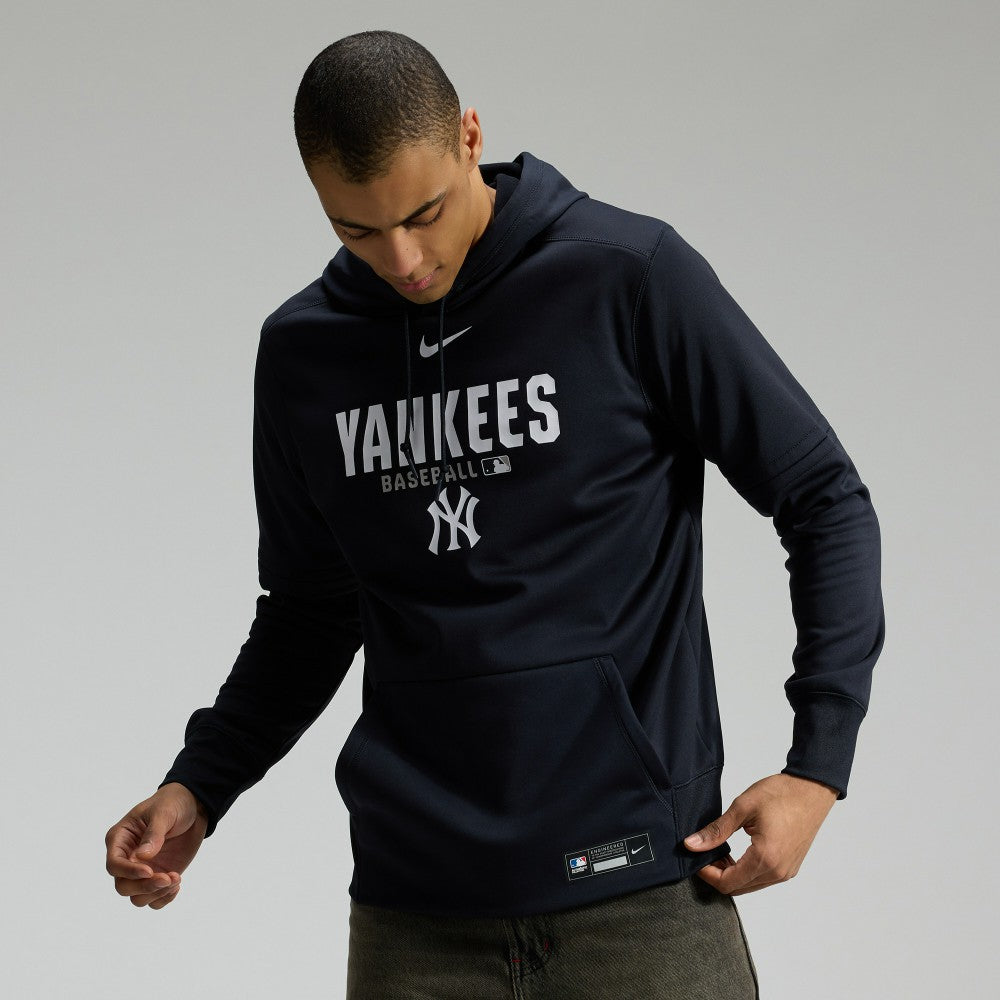 New York Yankees Authentic Collection Therma-FIT Hoodie - Navy | Nike