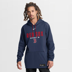 Boston Red Sox Authentic Collection Therma-FIT Hoodie - Navy | Nike