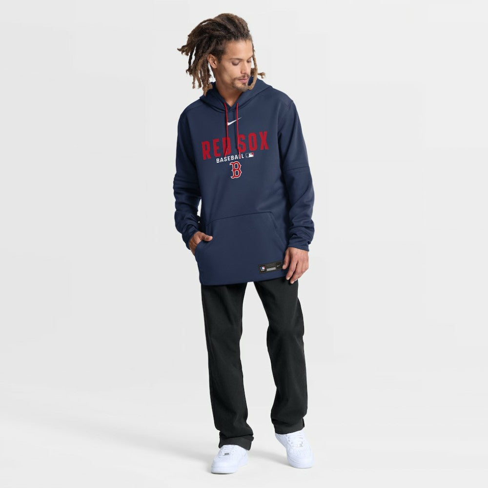 Boston Red Sox Authentic Collection Therma-FIT Hoodie - Navy | Nike