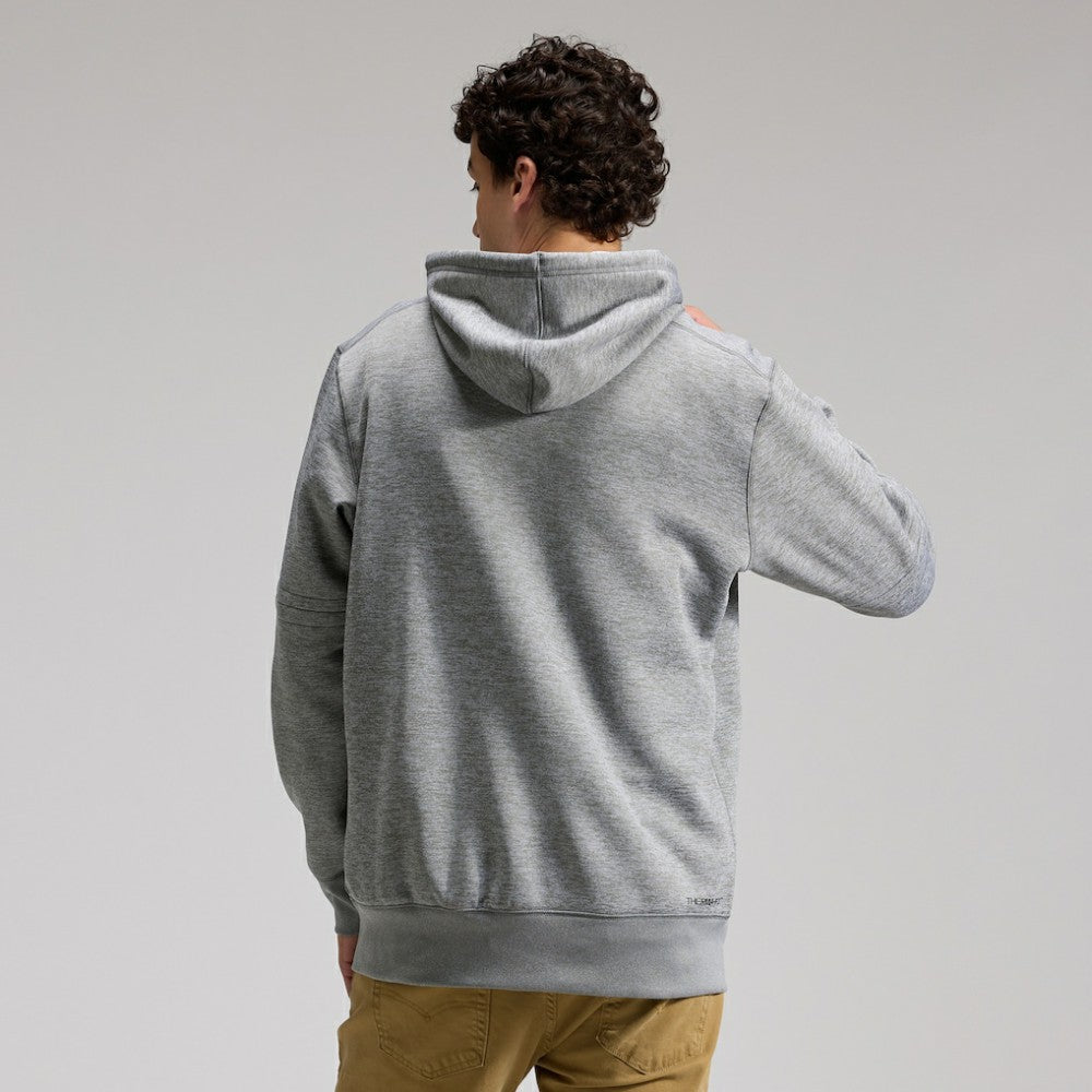 Baltimore Orioles Authentic Collection Therma-FIT Hoodie - Heather Charcoal | Nike