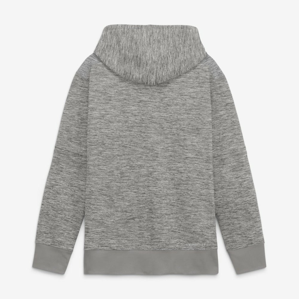 Baltimore Orioles Authentic Collection Therma-FIT Hoodie - Heather Charcoal | Nike
