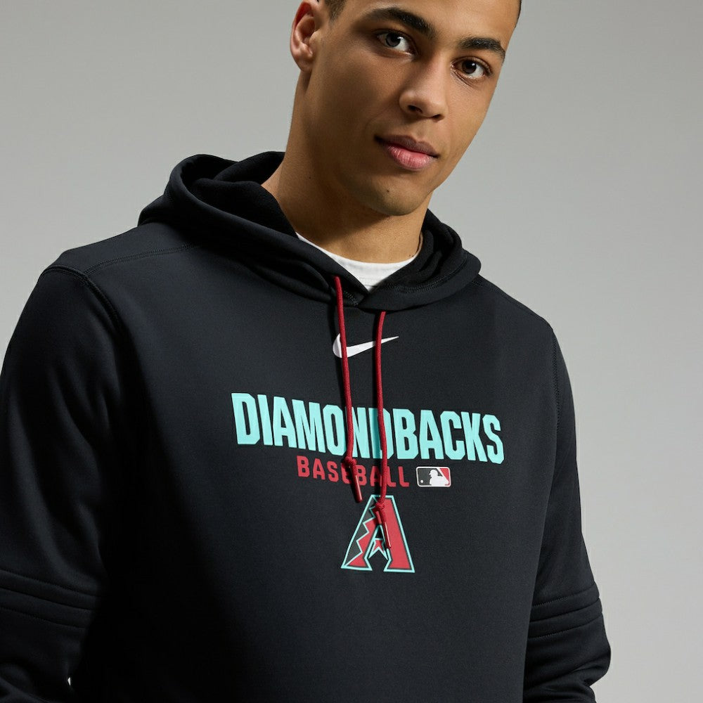 Arizona Diamondbacks Authentic Collection Therma-FIT Hoodie - Black | Nike