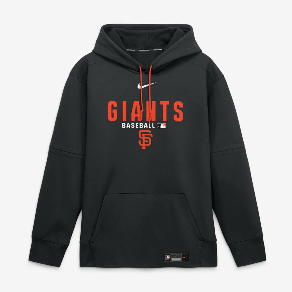 San Francisco Giants Authentic Collection Therma-FIT Hoodie - Black | Nike