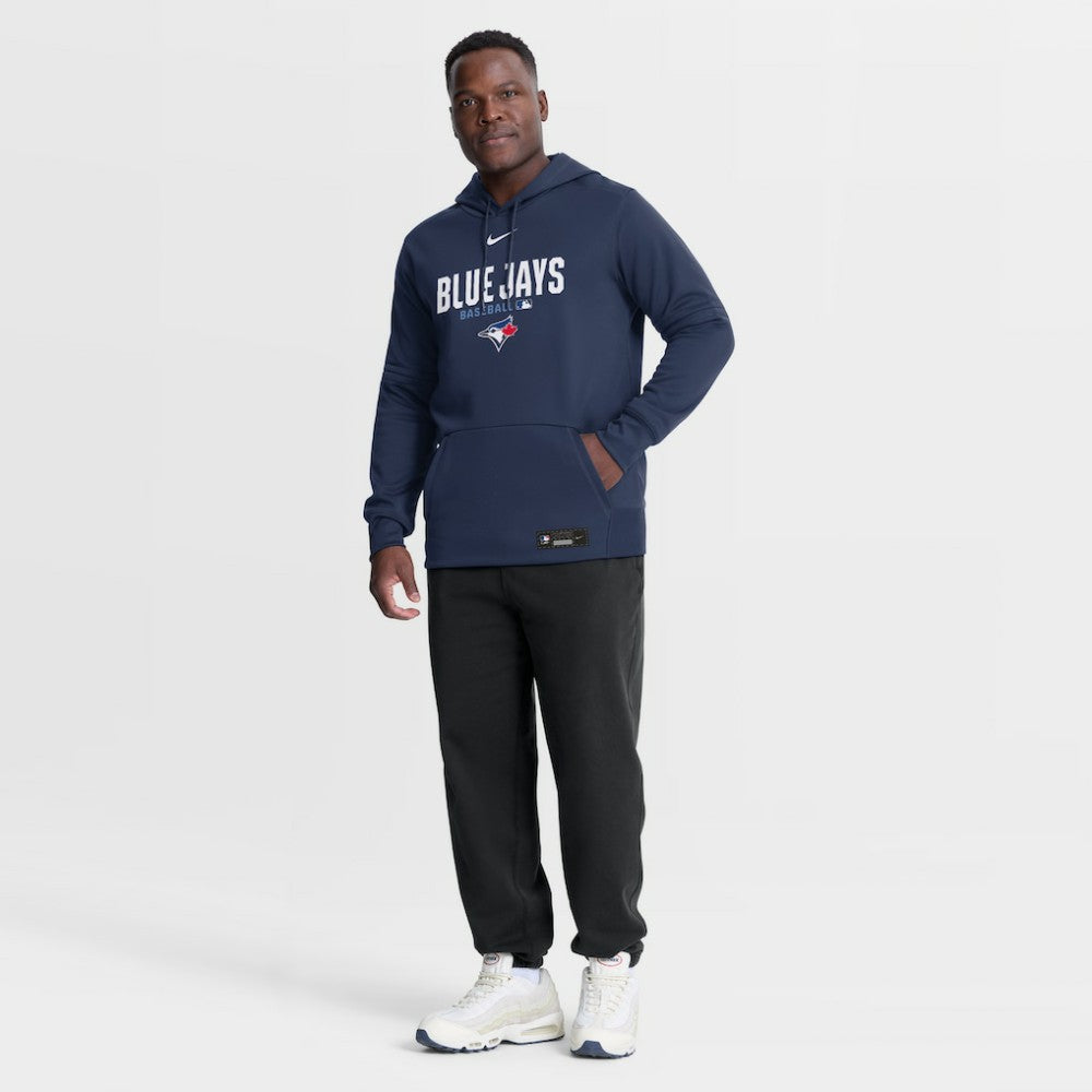 Toronto Blue Jays Authentic Collection Therma-FIT Hoodie - Navy | Nike