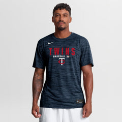 Minnesota Twins Authentic Collection Velocity Dri-FIT T-Shirt - Navy | Nike