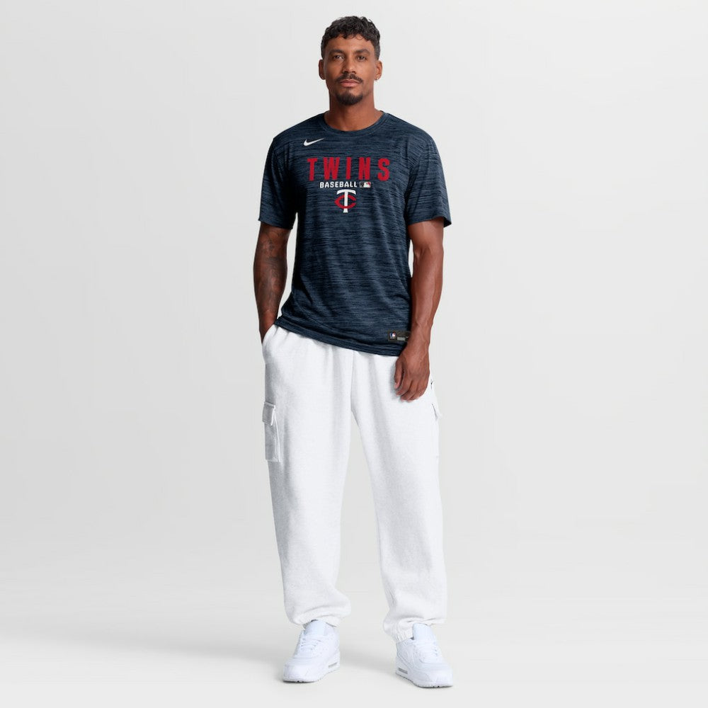 Minnesota Twins Authentic Collection Velocity Dri-FIT T-Shirt - Navy | Nike
