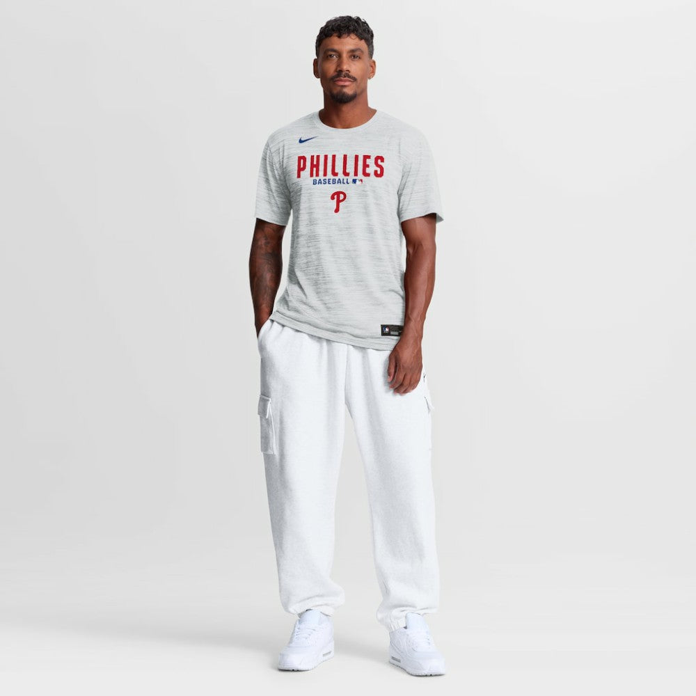 Philadelphia Phillies Authentic Collection Velocity Dri-FIT T-Shirt - White | Nike