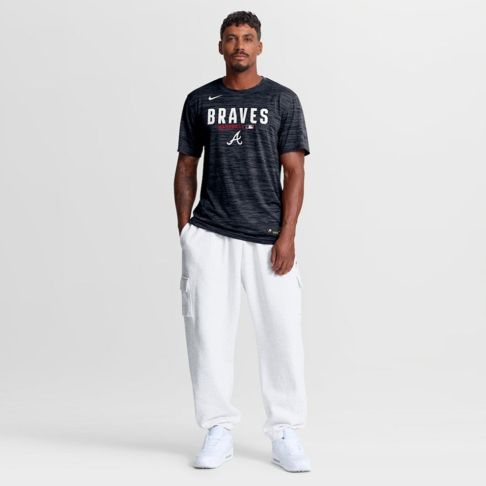 Atlanta Braves Authentic Collection Velocity Dri-FIT T-Shirt - Navy | Nike