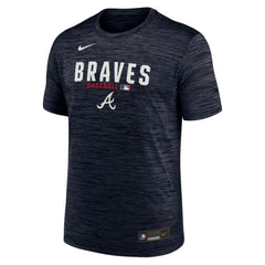 Atlanta Braves Authentic Collection Velocity Dri-FIT T-Shirt - Navy | Nike