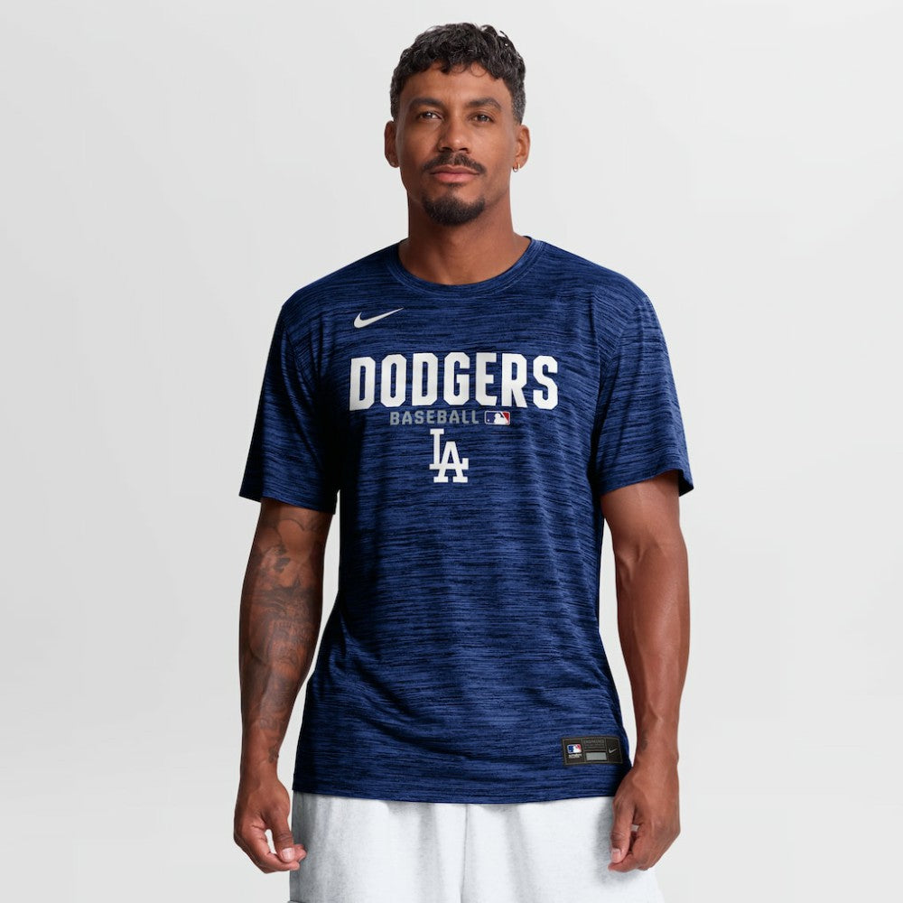 Los Angeles Dodgers Authentic Collection Velocity Dri-FIT T-Shirt - Royal | Nike
