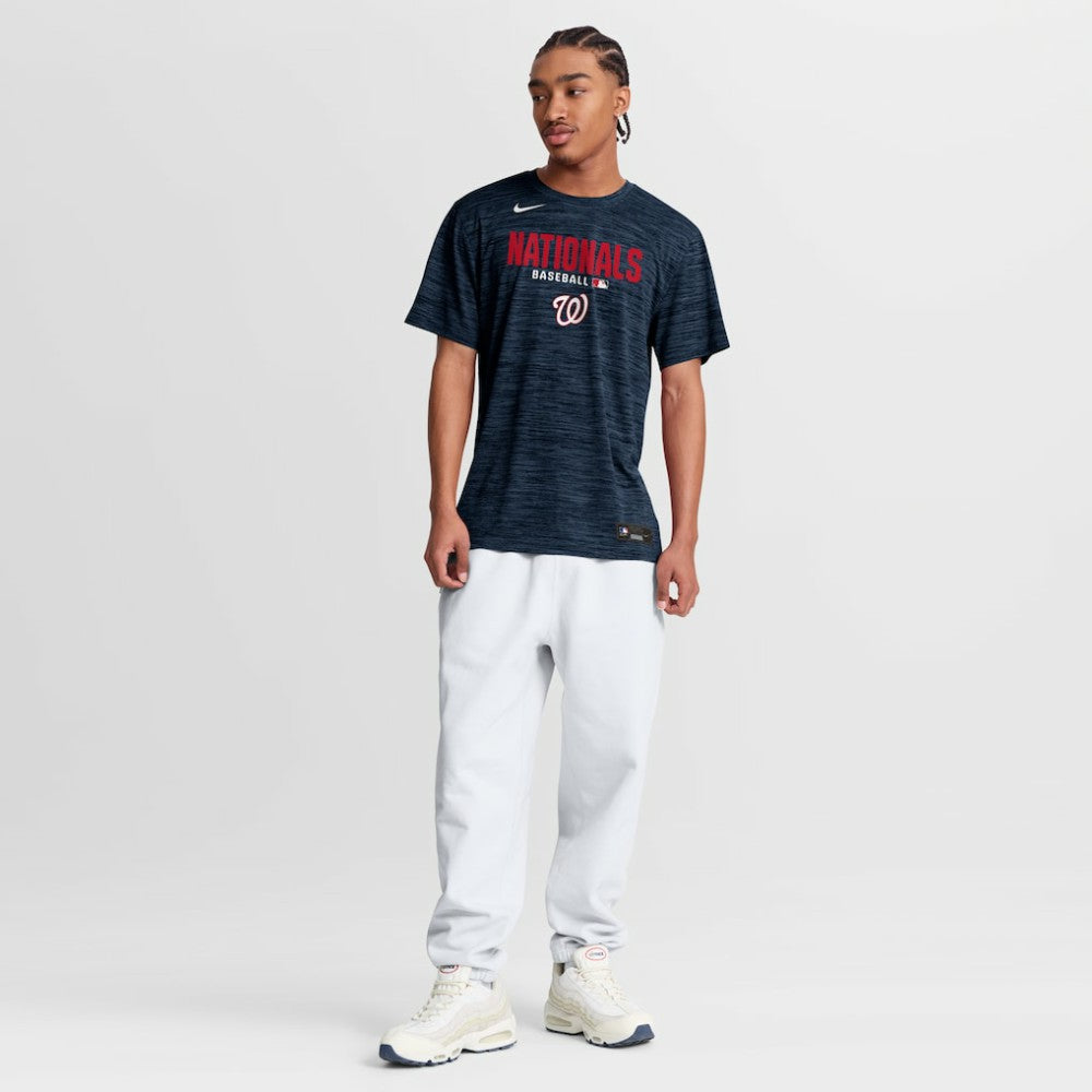 Washington Nationals Authentic Collection Velocity Dri-FIT T-Shirt - Navy | Nike