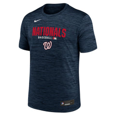 Washington Nationals Authentic Collection Velocity Dri-FIT T-Shirt - Navy | Nike