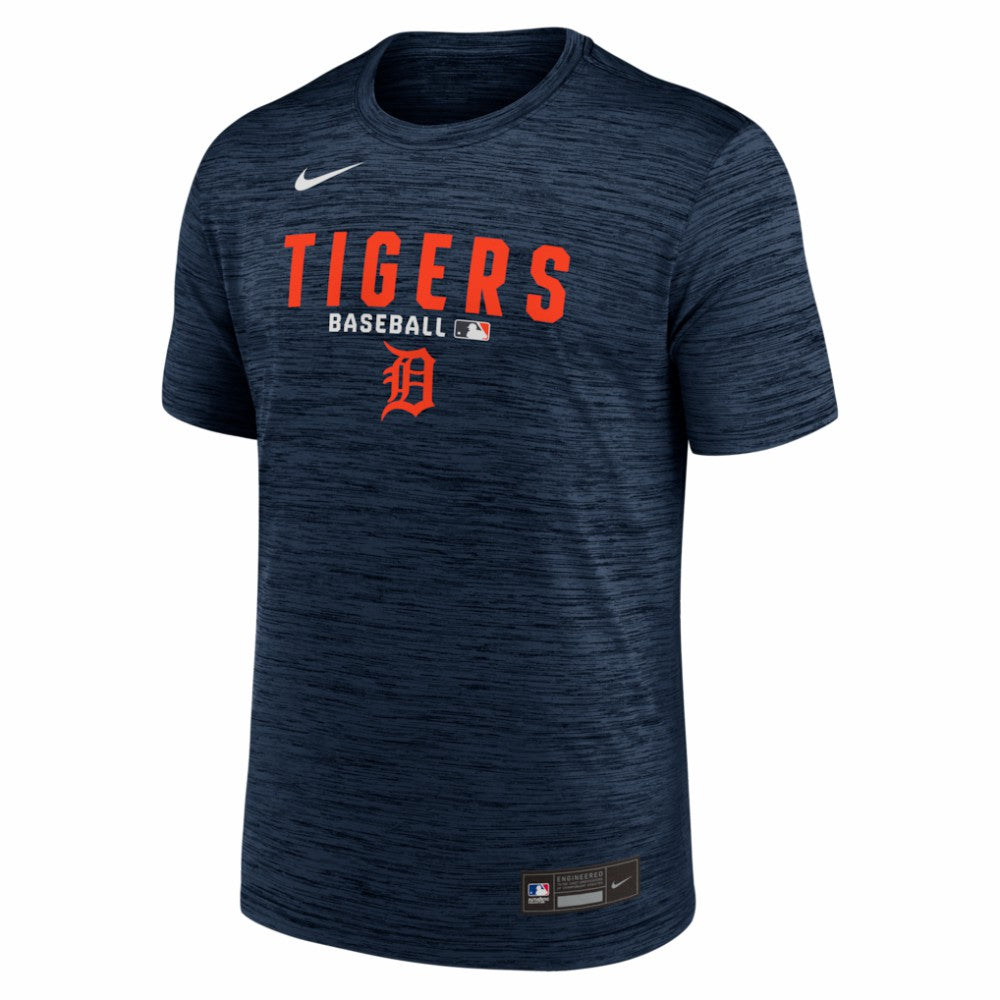 Detroit Tigers Authentic Collection Velocity Dri-FIT T-Shirt - Navy | Nike