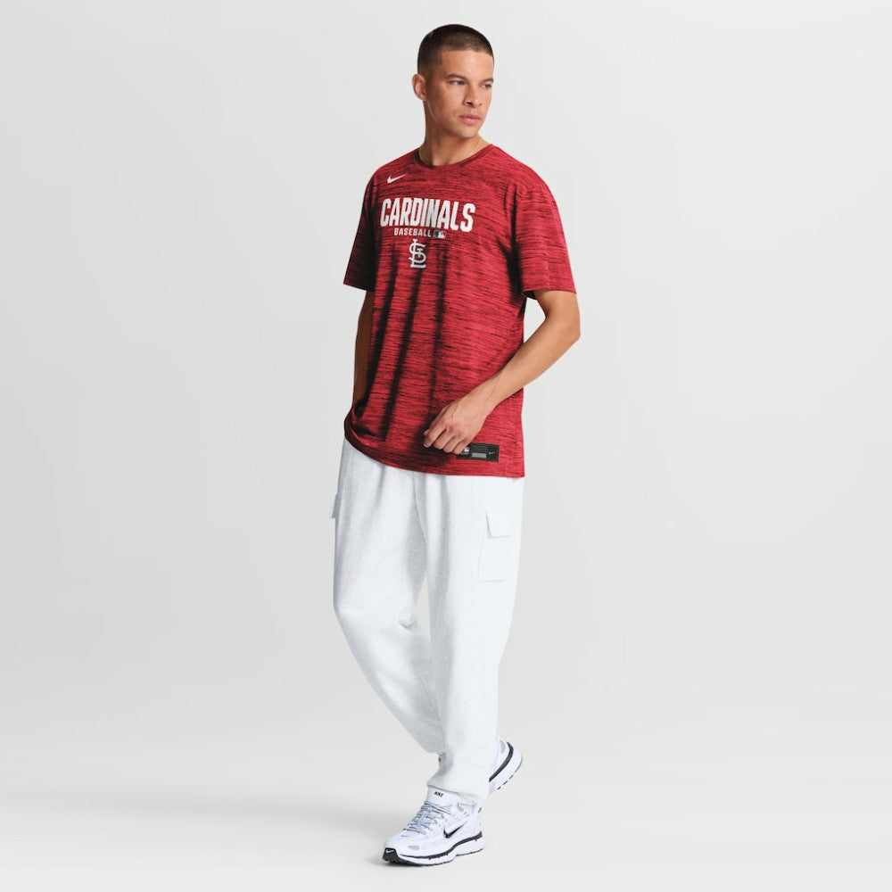 St. Louis Cardinals Authentic Collection Velocity Dri-FIT T-Shirt - Red | Nike