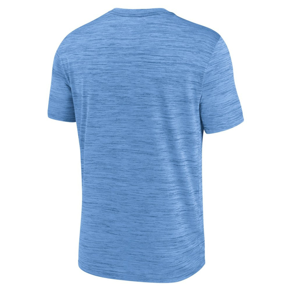 Chicago Cubs Authentic Collection Velocity Dri-FIT T-Shirt - Light Blue | Nike