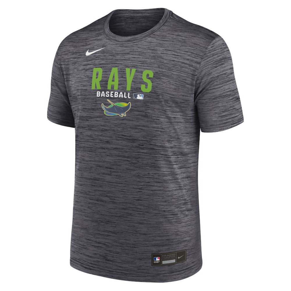 Tampa Bay Rays Authentic Collection Velocity Dri-FIT T-Shirt - Black | Nike