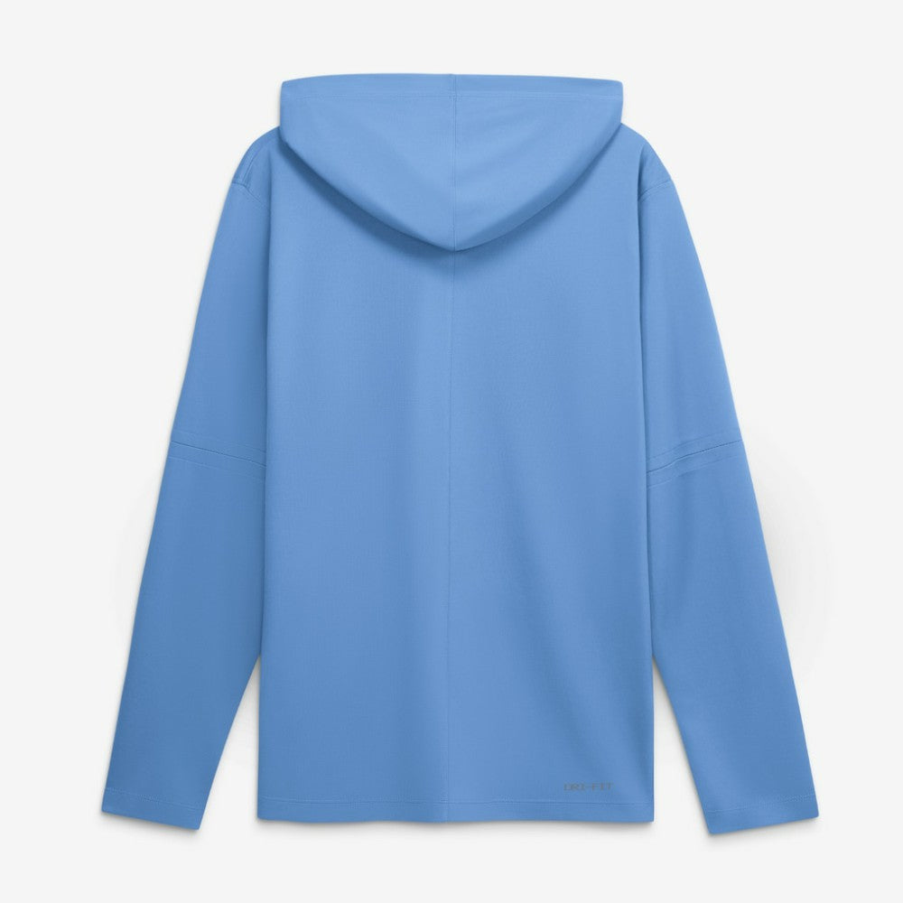 Kansas City Royals Authentic Collection Dri-FIT Long Sleeve Hooded T-Shirt - Light Blue | Nike