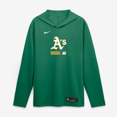 Athletics Authentic Collection Dri-FIT Long Sleeve Hooded T-Shirt - Kelly Green | Nike