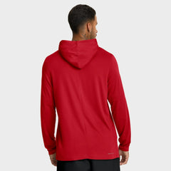 Philadelphia Phillies Authentic Collection Dri-FIT Long Sleeve Hooded T-Shirt - Red | Nike