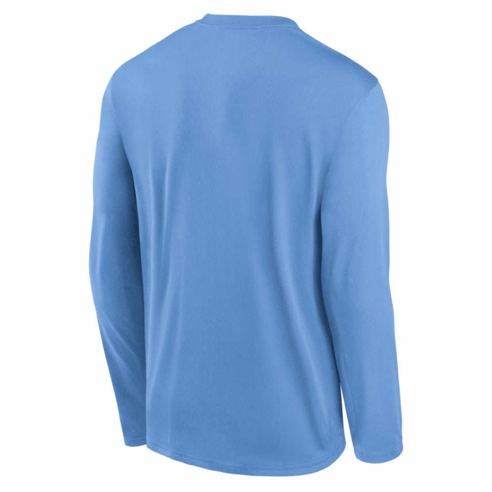 Chicago Cubs Authentic Collection Legend Dri-FIT Long Sleeve T-Shirt - Light Blue | Nike