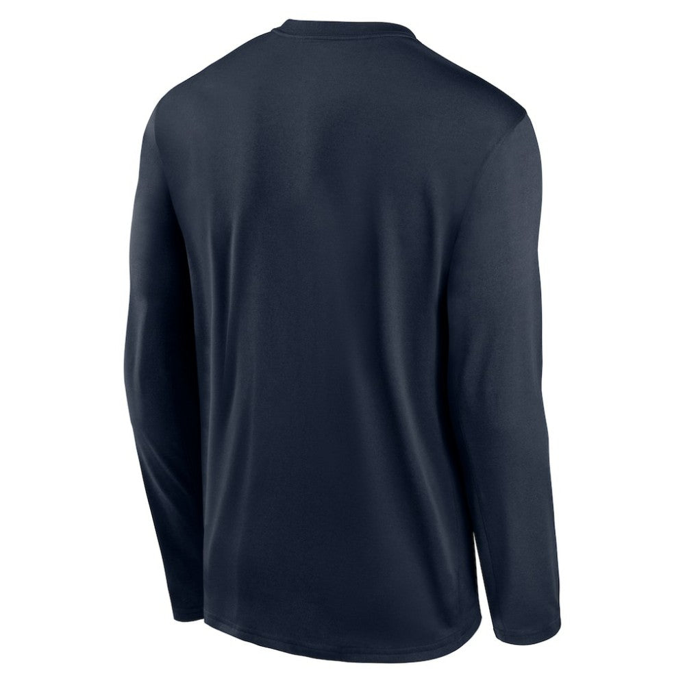 Atlanta Braves Authentic Collection Legend Dri-FIT Long Sleeve T-Shirt - Navy | Nike