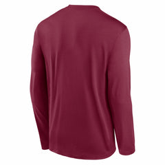 Philadelphia Phillies Authentic Collection Legend Dri-FIT Long Sleeve T-Shirt - Burgundy | Nike