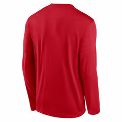 St. Louis Cardinals Authentic Collection Legend Dri-FIT Long Sleeve T-Shirt - Red | Nike