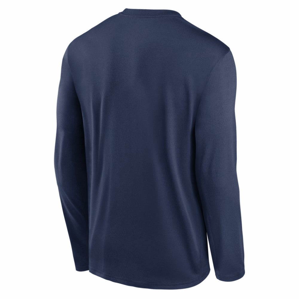 Seattle Mariners Authentic Collection Legend Dri-FIT Long Sleeve T-Shirt - Navy | Nike